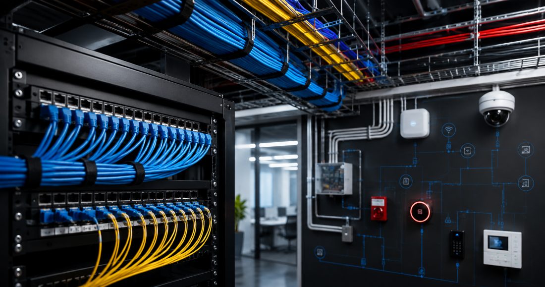 Structured cabling and ELV infrastructure installed by Royal Engineering Consultancy